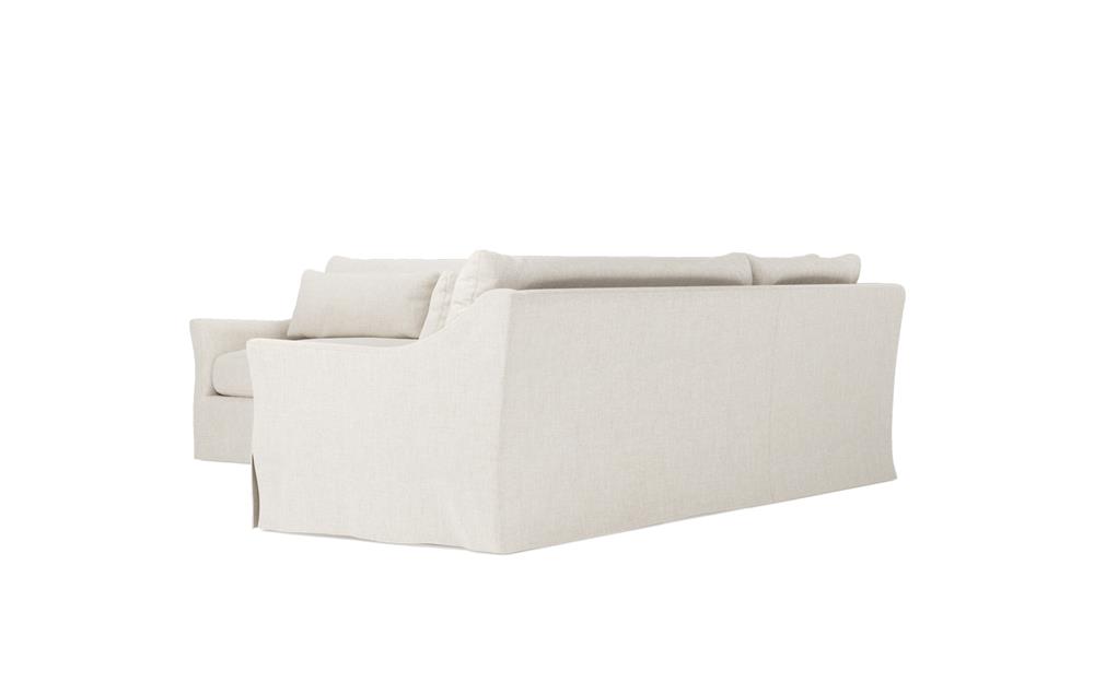 Pauline Sea Salt Performance Slipcovered Corner Sectional - Right End - 106&quot;|
