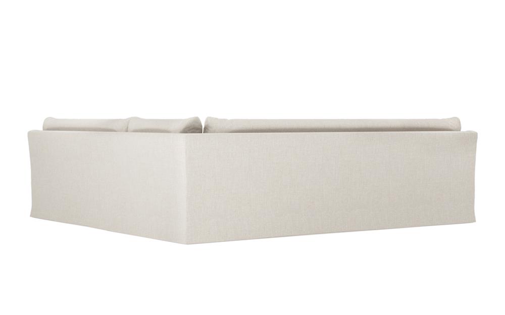 Pauline Sea Salt Performance Slipcovered Corner Sectional - Right End - 106&quot;|
