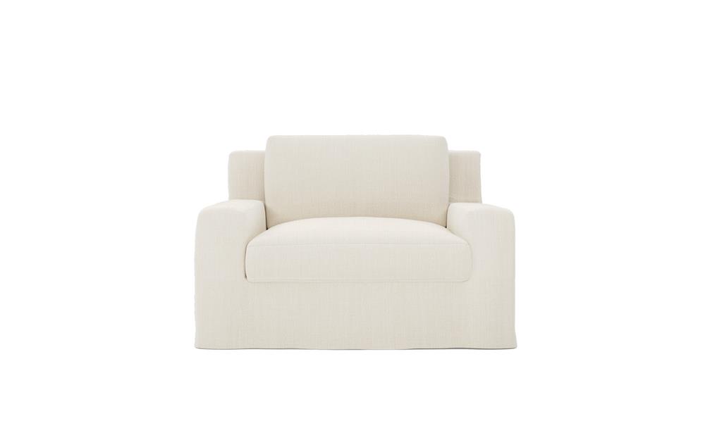 Henri Soft Ivory Chair and a Half|