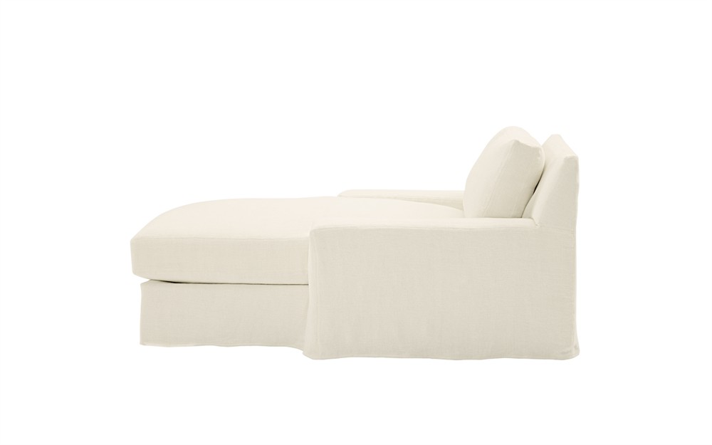 Henri Soft Ivory Chaise|