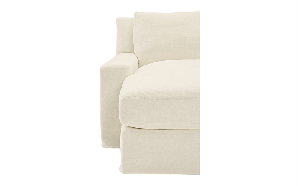 Henri Soft Ivory Chaise|
