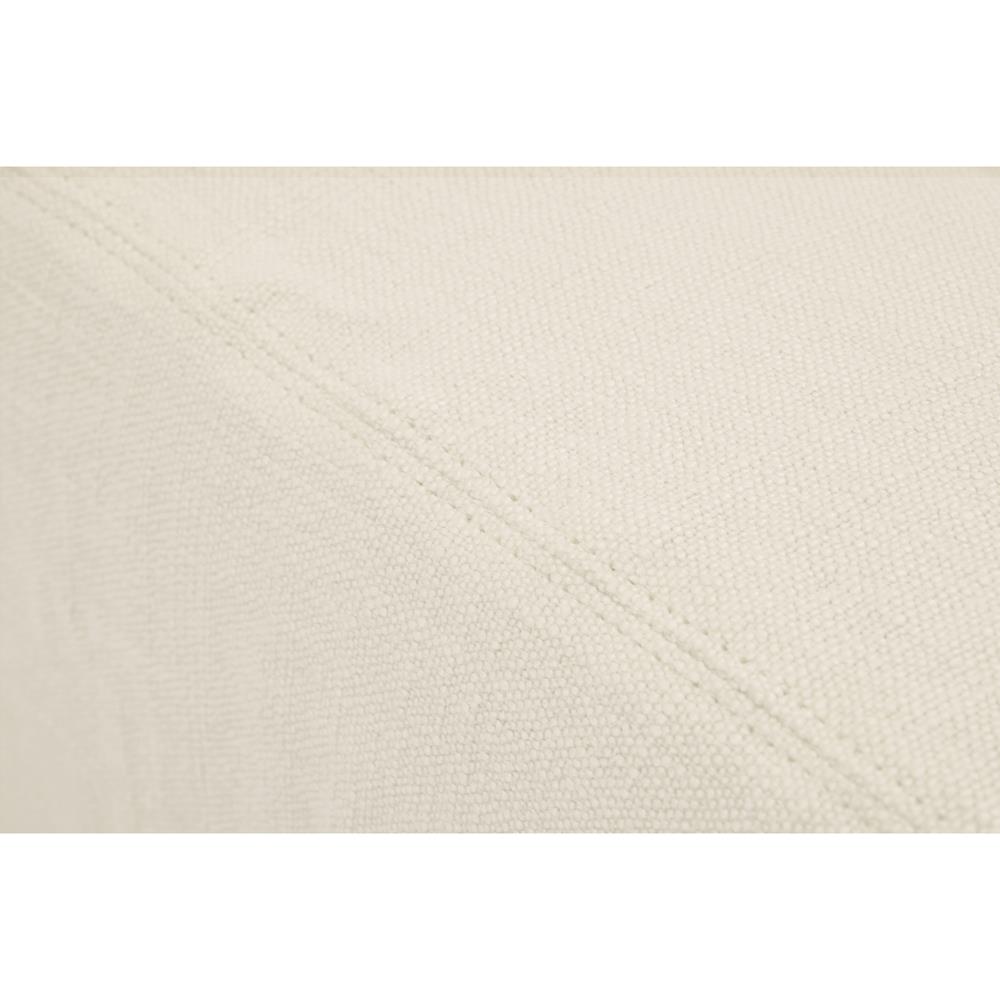 Henri Pale Ivory Chair and a Half|