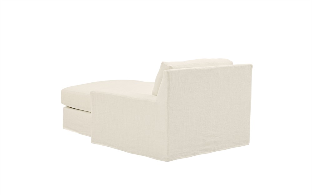Henri Pale Ivory Chaise|
