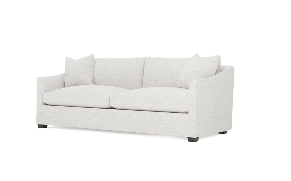 Clairmont Heathered Ivory Performance 2-Cushion Sofa - 89"|