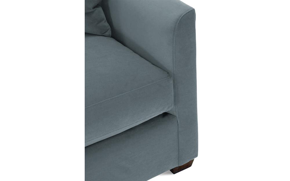 Clairmont Slate Blue 2-Cushion Sofa - 89&quot;|