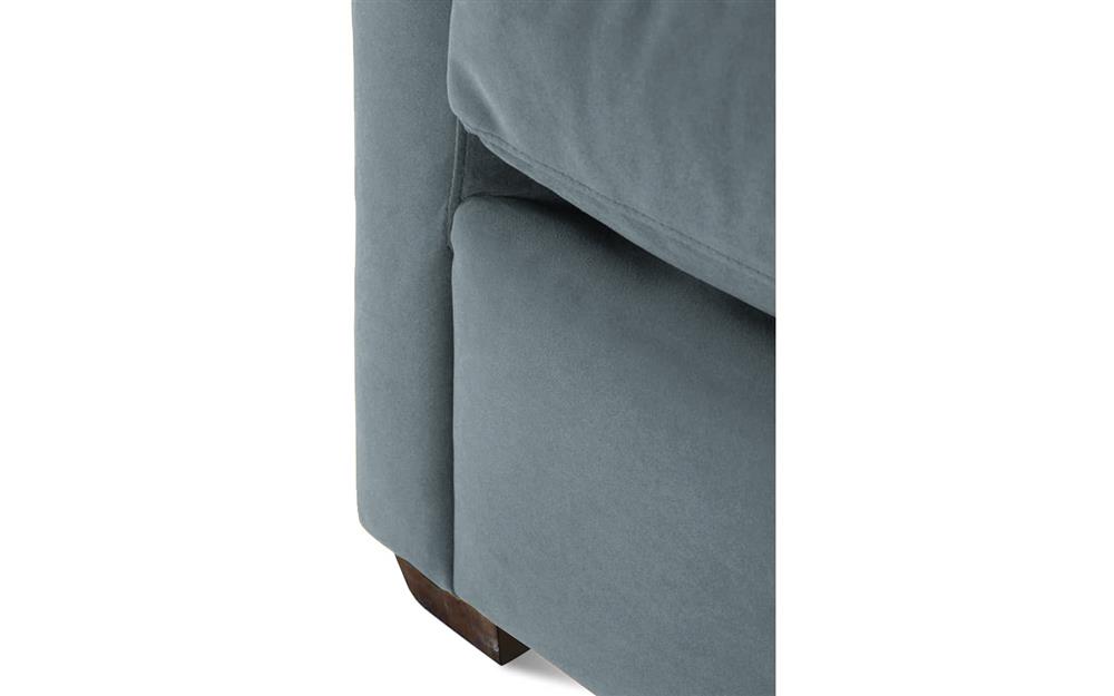 Clairmont Slate Blue 2-Cushion Sofa - 89&quot;|