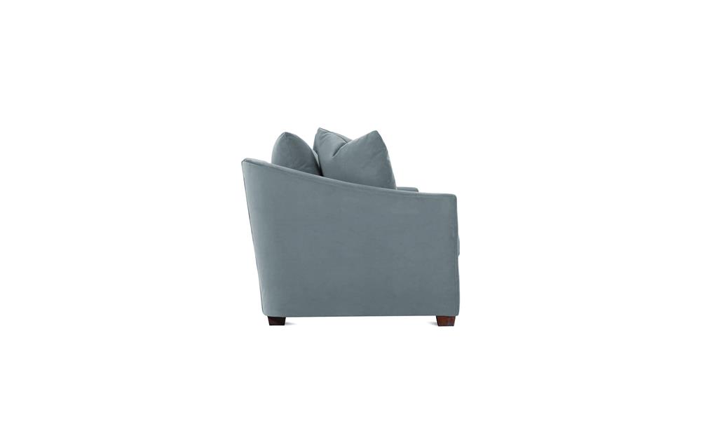 Clairmont Slate Blue 2-Cushion Sofa - 89&quot;|