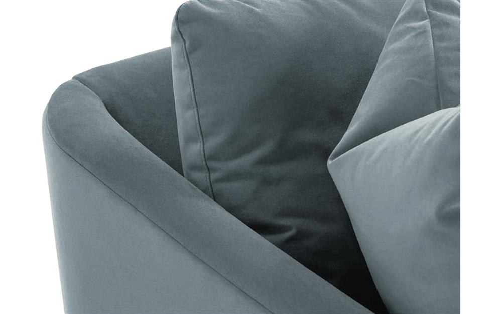 Clairmont Slate Blue 2-Cushion Sofa - 89&quot;|