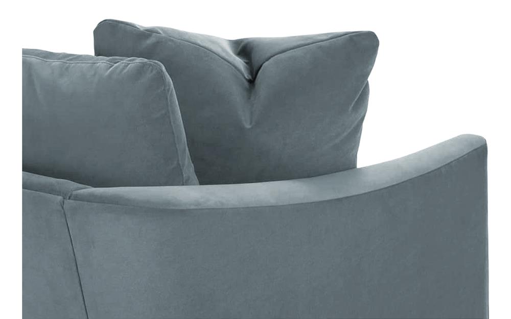 Clairmont Slate Blue 2-Cushion Sofa - 89&quot;|