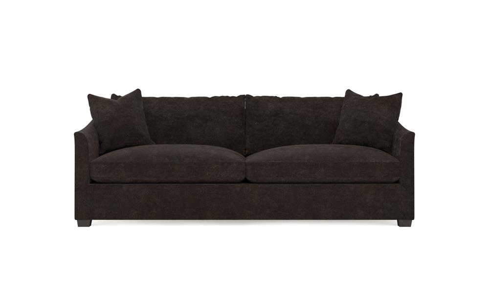 Clairmont Dark Chocolate 2-Cushion Sofa - 89"|