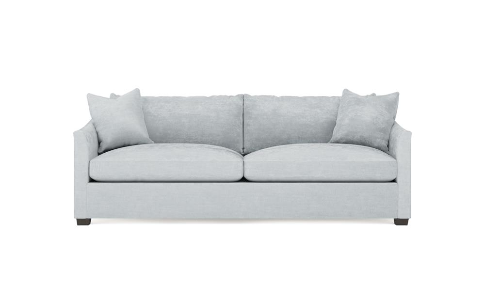 Clairmont Pale Blue 2-Cushion Sofa - 89"|