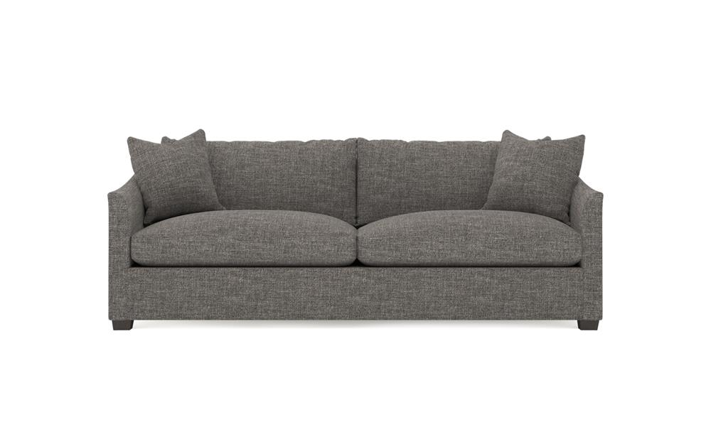 Clairmont Truffle Performance 2-Cushion Sofa - 89&quot;|