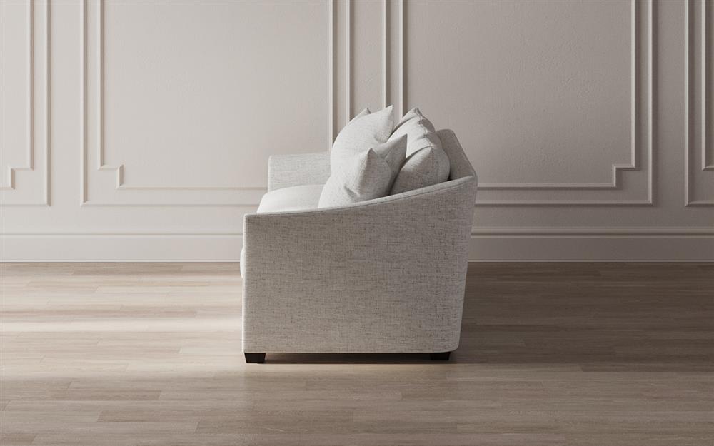 Clairmont Heathered Ivory Performance Bench Cushion Sofa - 89"|