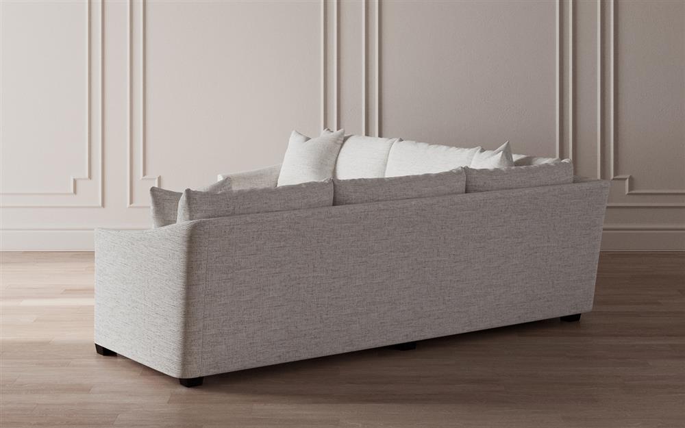 Clairmont Heathered Ivory Performance Corner Sectional - Left End - 105&quot;|