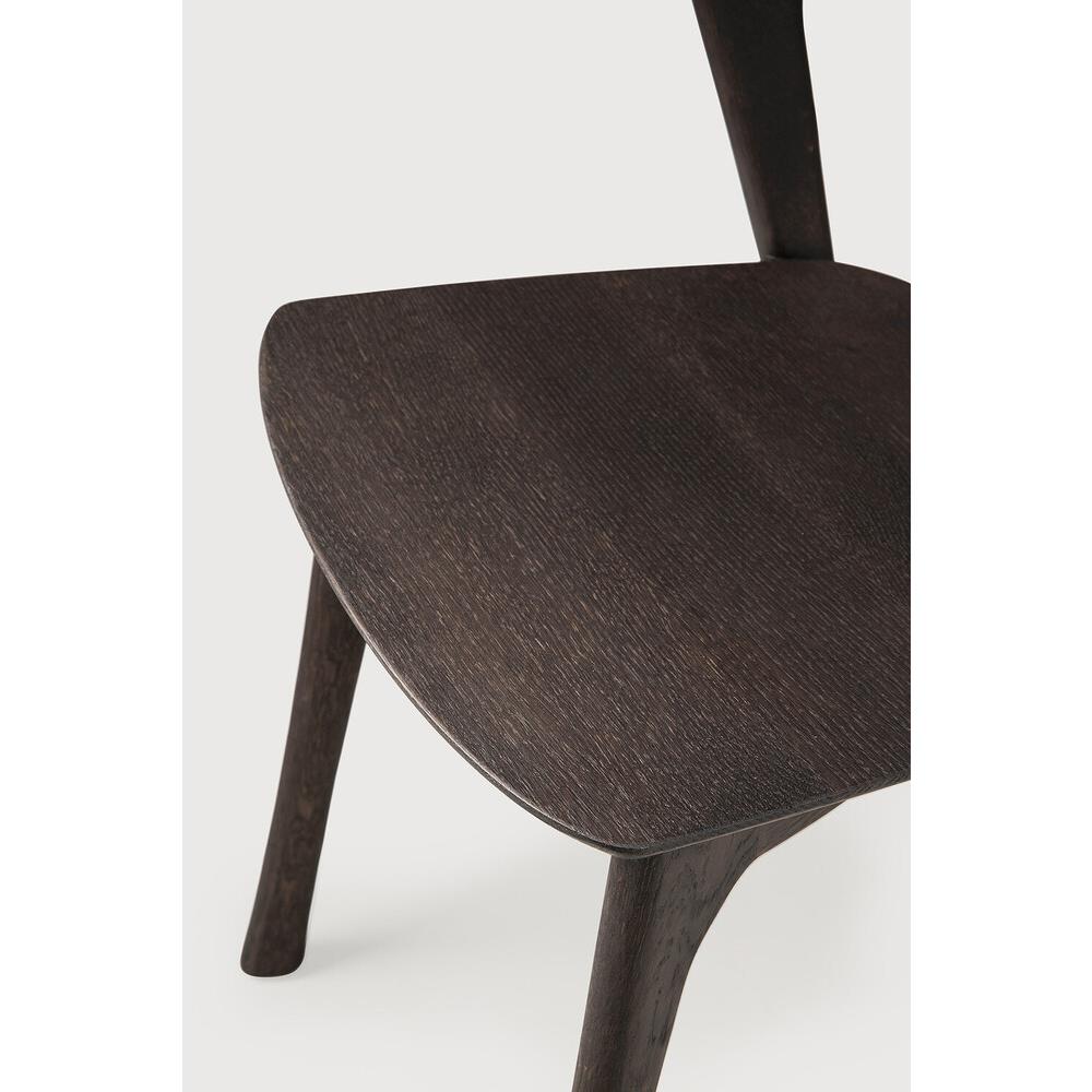 Ava Modern Classic Brown Oak Dining Chair|