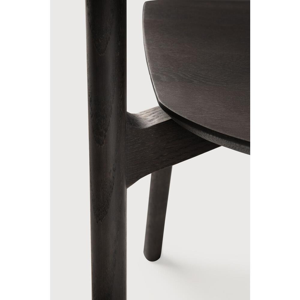 Ava Modern Classic Brown Oak Dining Chair|
