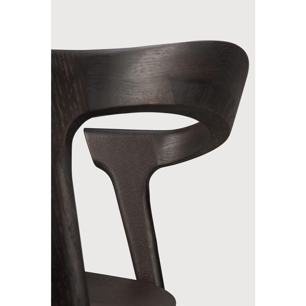 Ava Modern Classic Brown Oak Dining Chair|