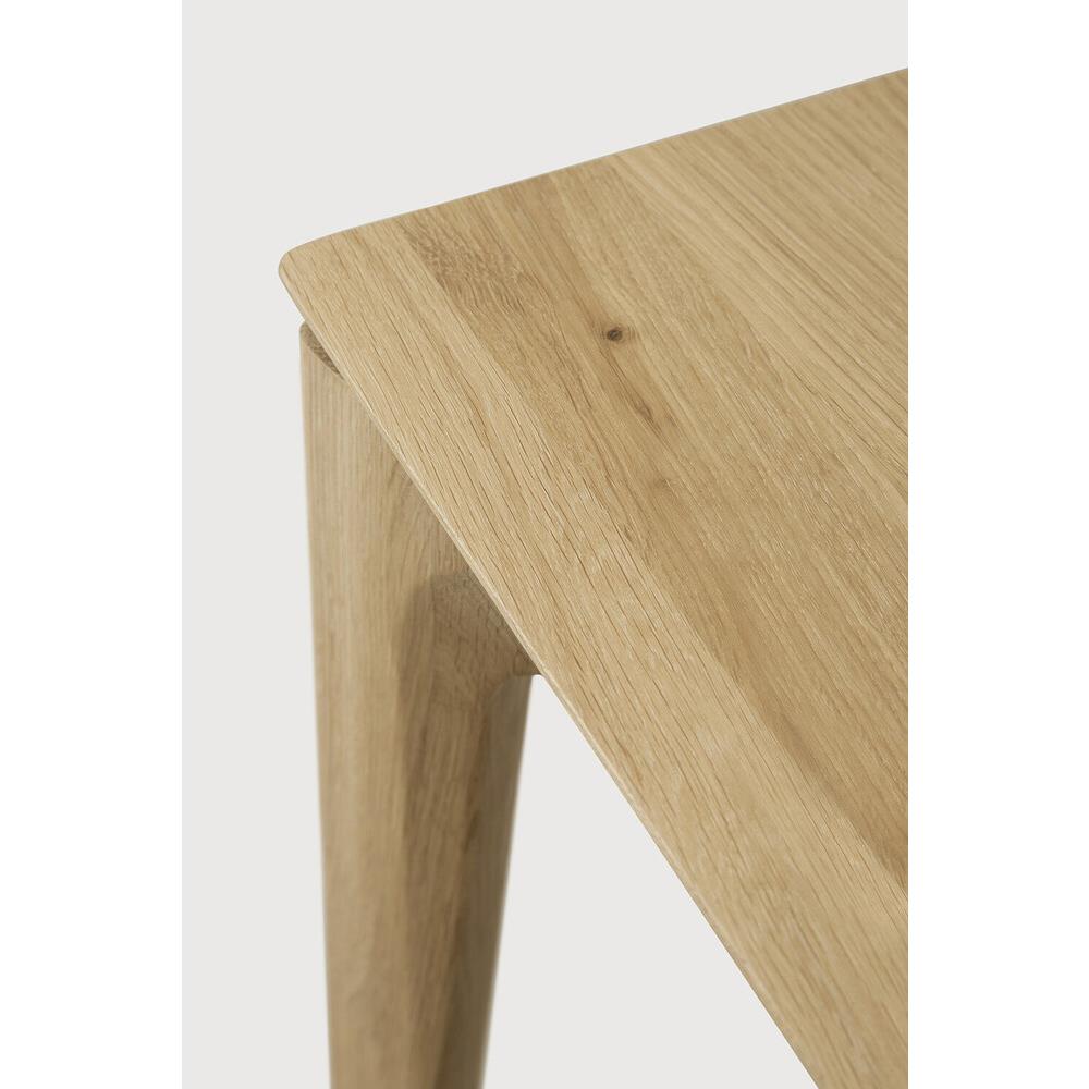 Ava Modern Classic Oak Rectangular Extendable Dining Table - 79"-118"|