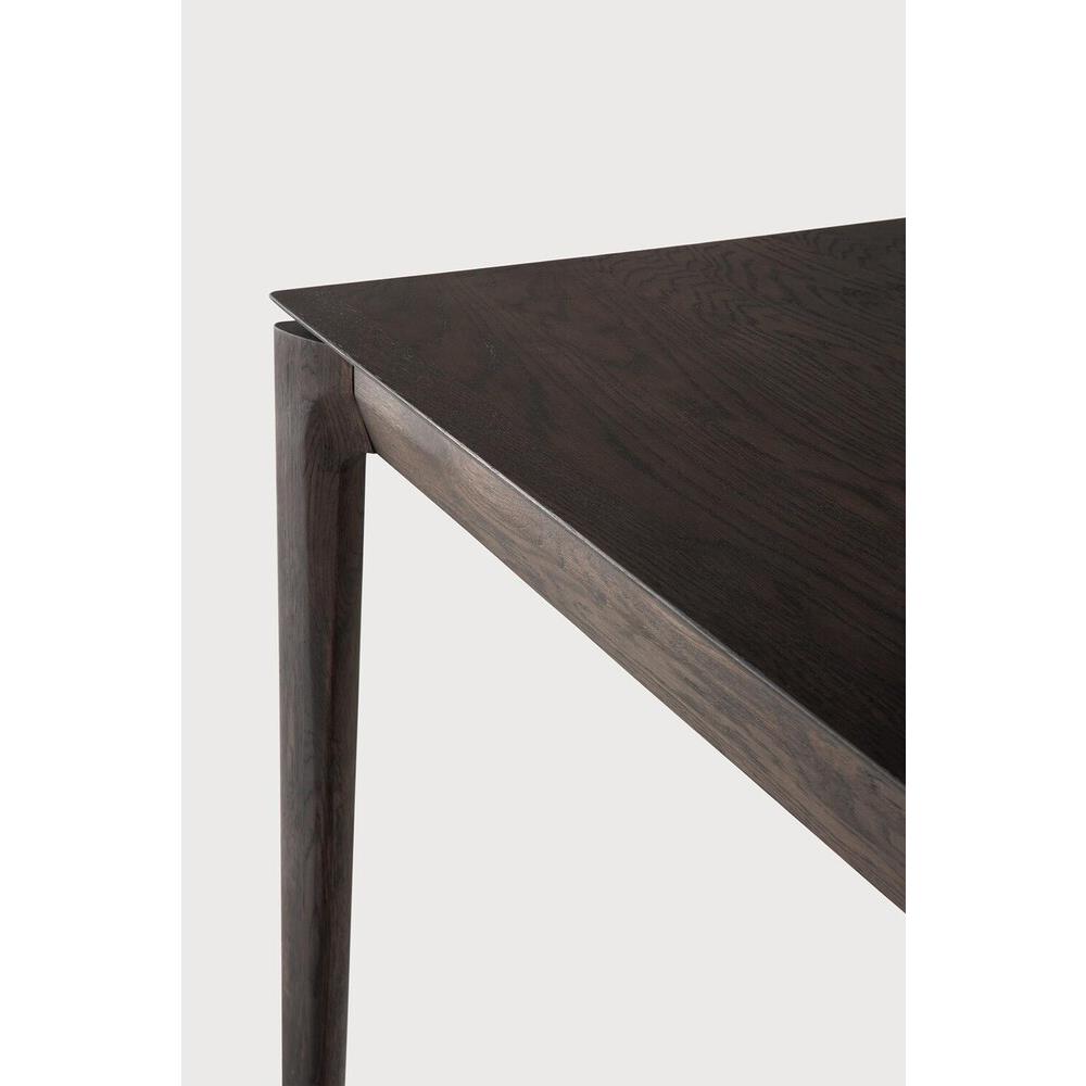 Ava Modern Classic Brown Oak Rectangular Extendable Dining Table - 79"-118"|