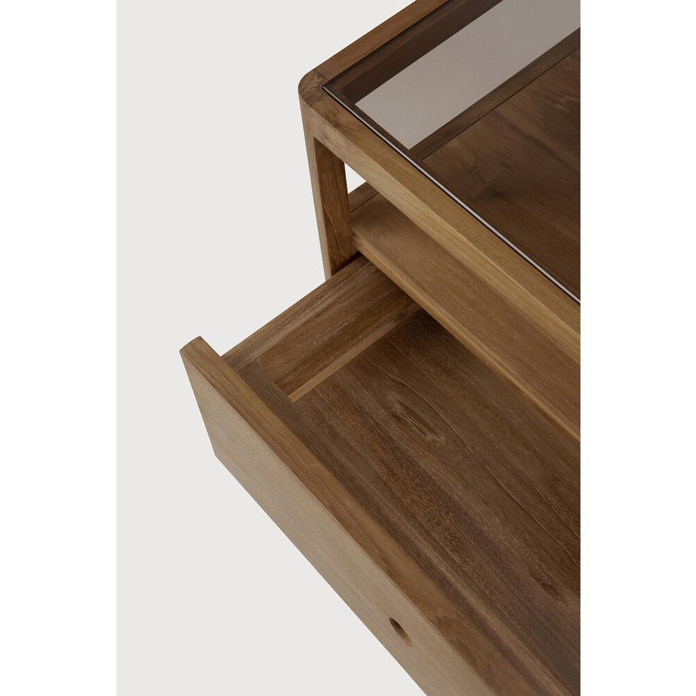 Nicole Modern Classic Reclaimed Teak Nightstand|