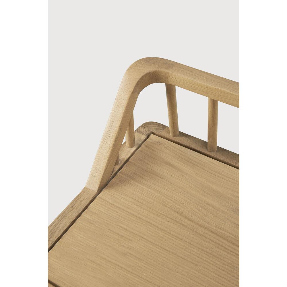 Nicole Modern Classic Oak Bench|