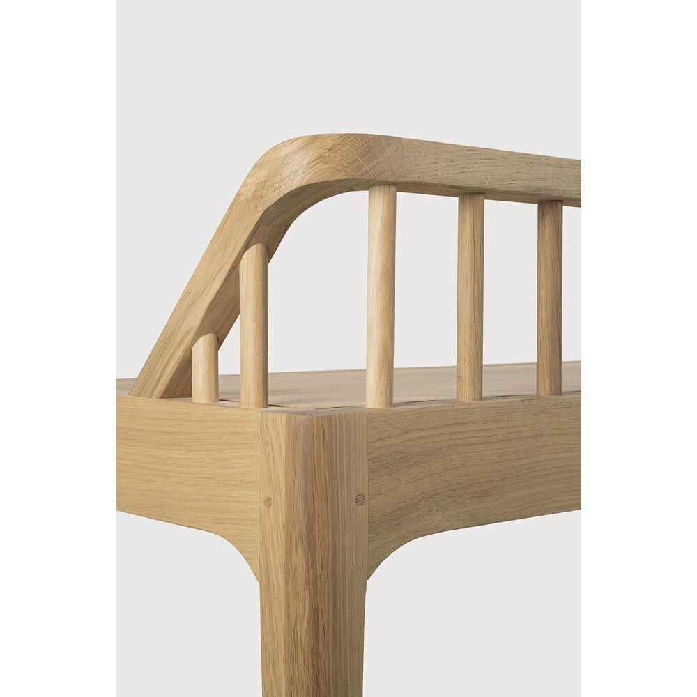 Nicole Modern Classic Oak Bench|