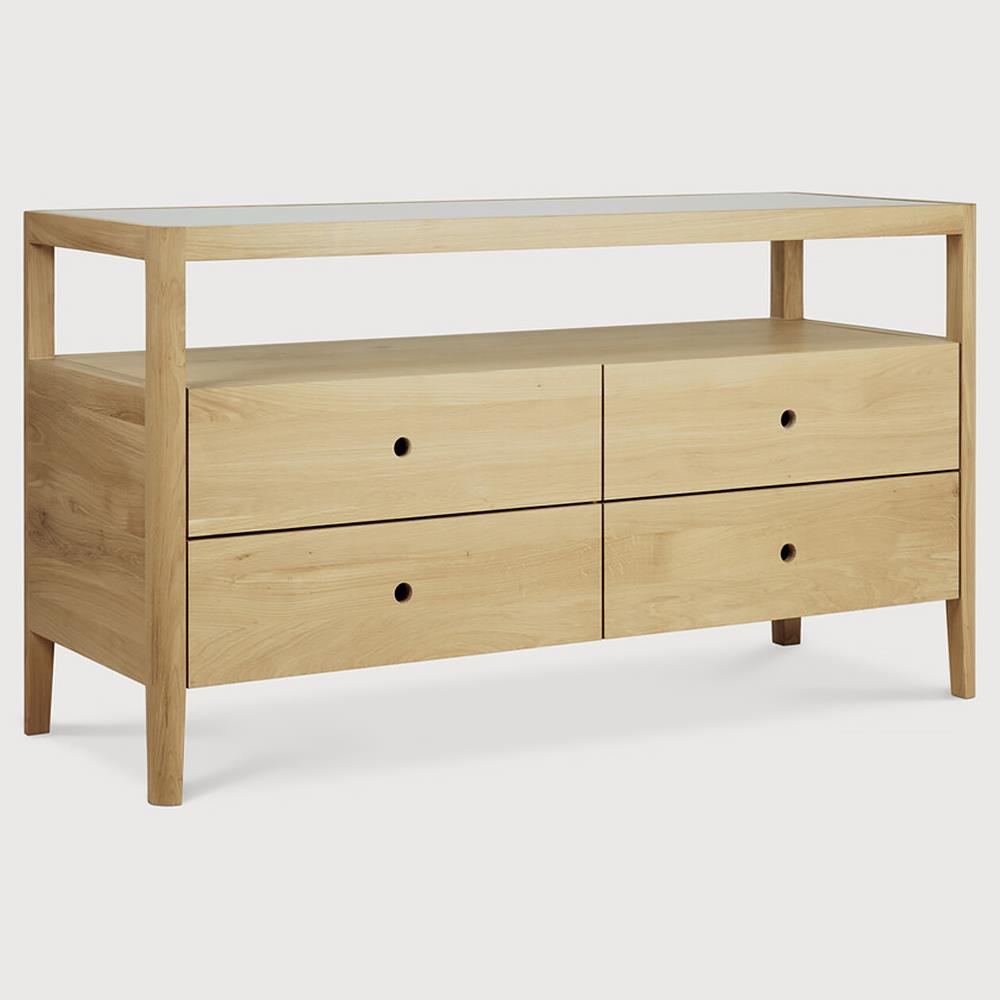 Nicole Modern Classic Oak Dresser|