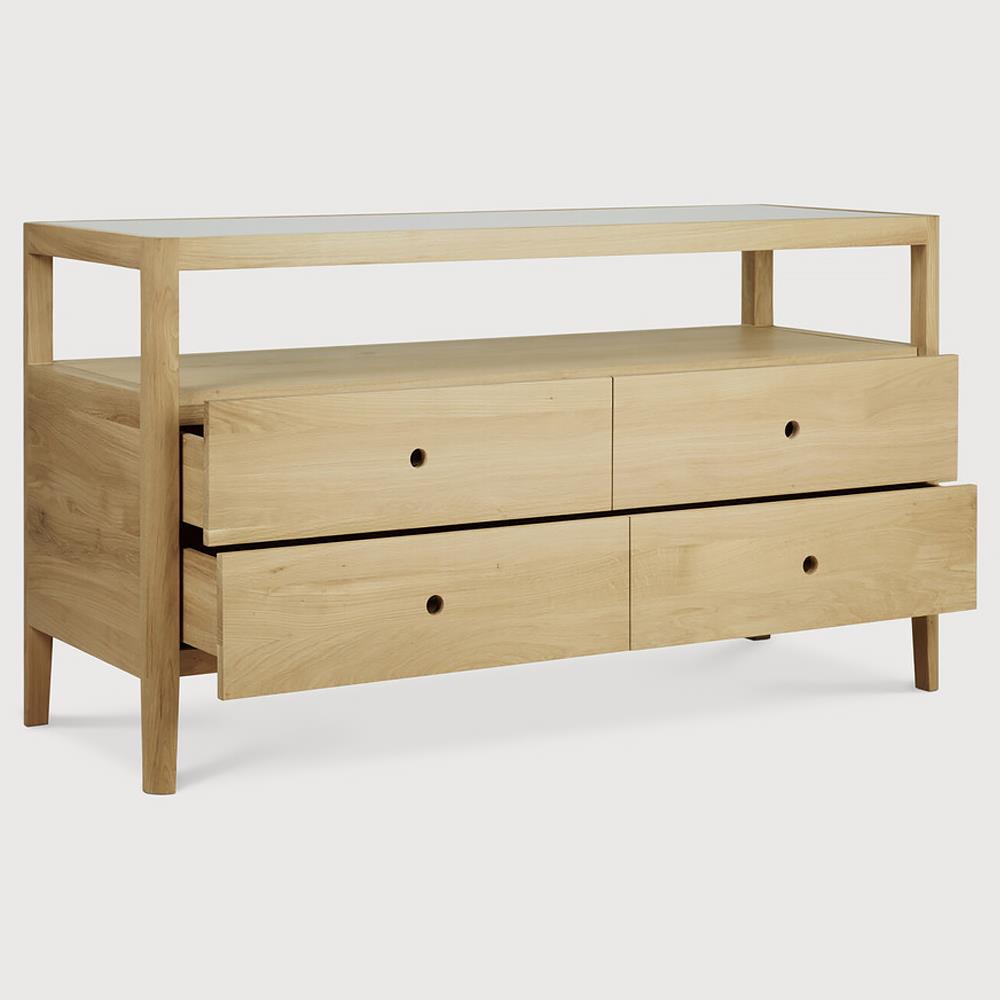 Nicole Modern Classic Oak Dresser|