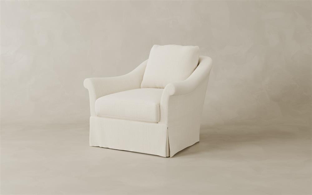 Amelie Flecked Silver Chair|