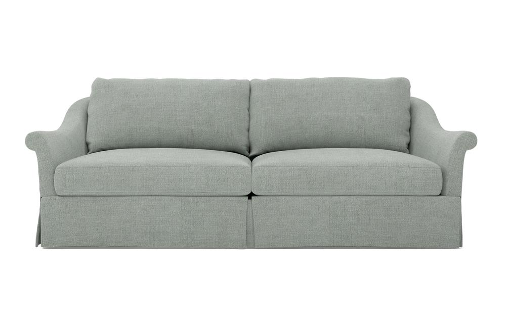 Amelie Cool Silver Sofa - 92"|