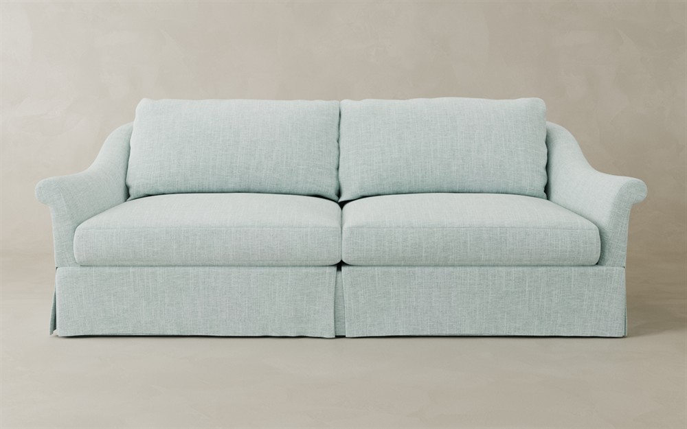 Amelie Coastal Sky Sofa - 92&quot;|