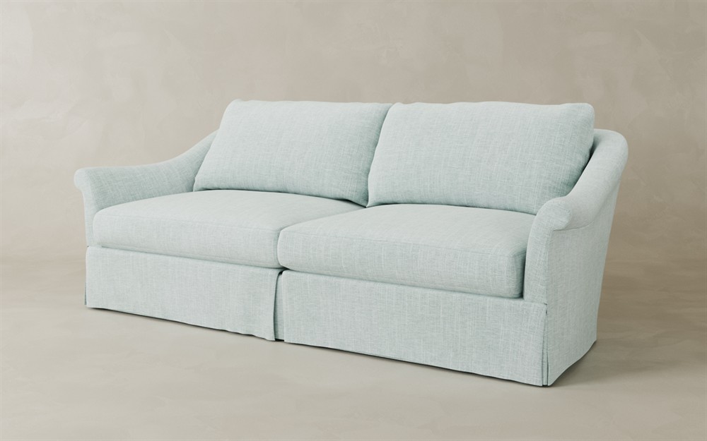 Amelie Coastal Sky Sofa - 92&quot;|