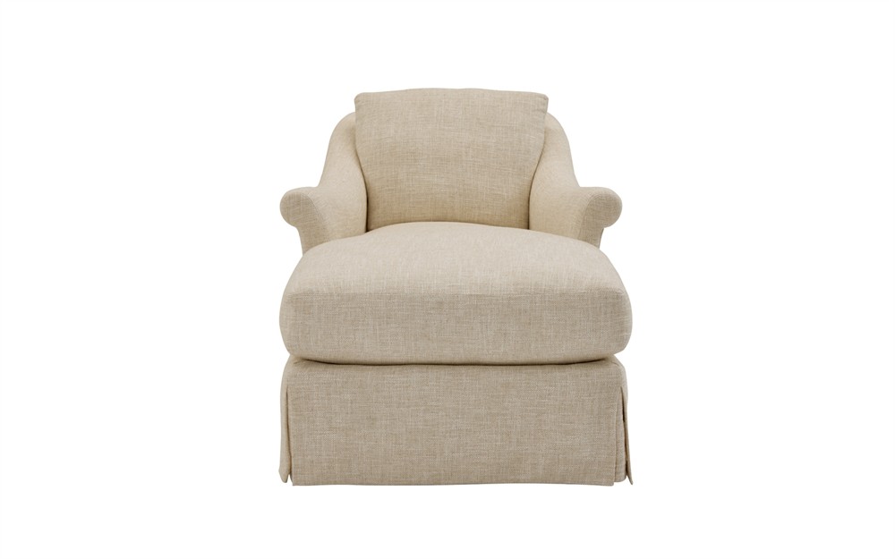 Amelie Indigo Chaise|