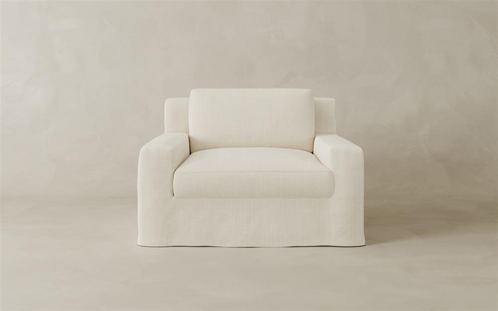 Henri Mourning Dove Chair and a Half|