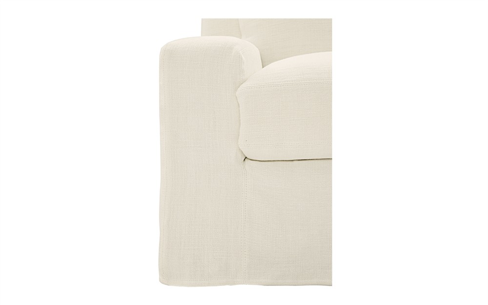 Henri Acorn Slipcovered Chair and a Half|