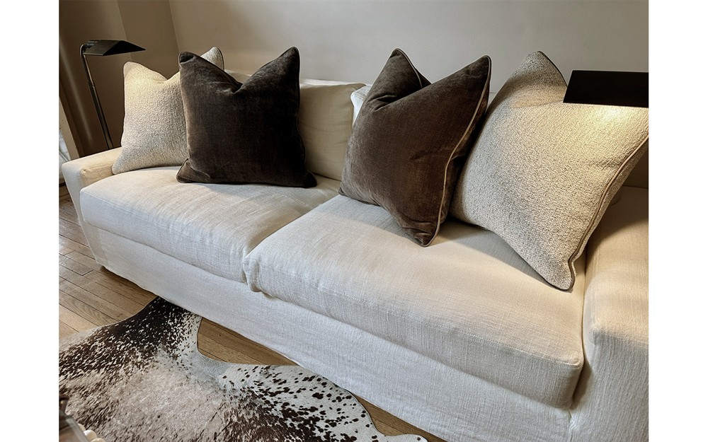 Henri Cloud Slipcovered Sofa - 90"|