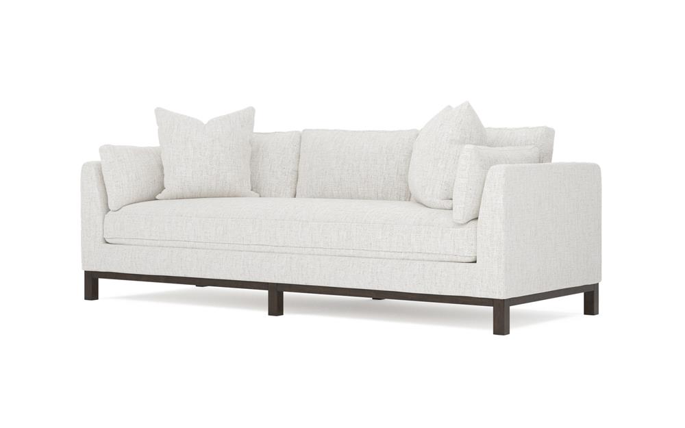 Adelle Heathered Ivory Performance Sofa - 99"|
