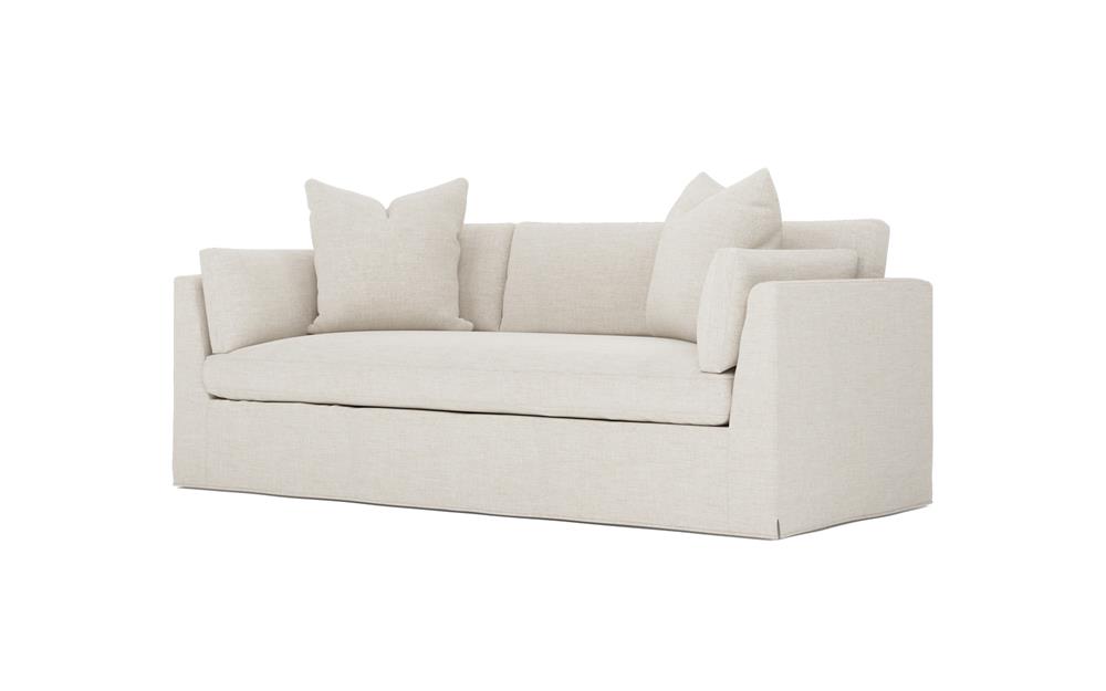 Adelle Sea Salt Performance Slipcovered Sofa - 90&quot;|