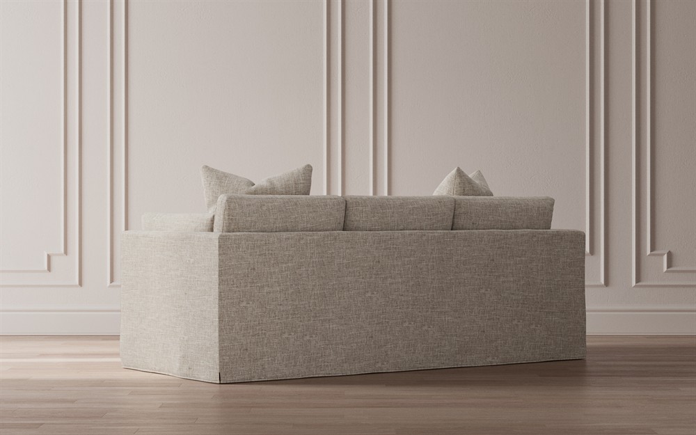 Adelle Sea Salt Performance Slipcovered Sofa - 90&quot;|