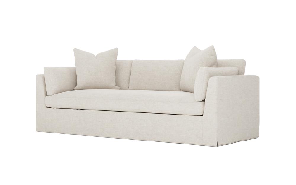 Adelle Sea Salt Performance Slipcovered Sofa - 99&quot;|