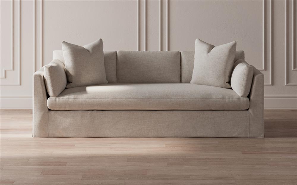 Adelle Sea Salt Performance Slipcovered Sofa - 99&quot;|