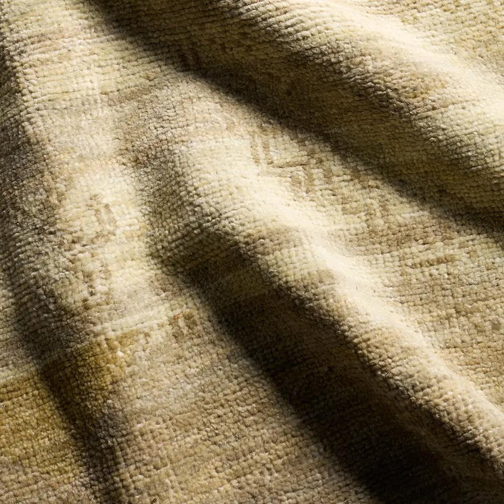 Nikita Fayola Global Green Wool Medallion Patterned Hand Knotted Rug - 6'x9'|