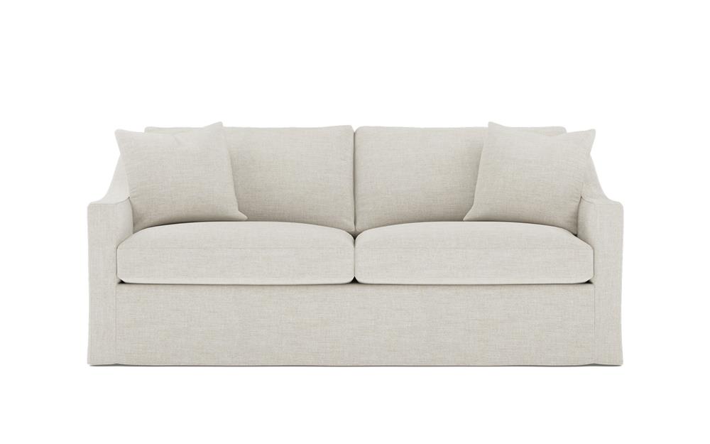 Avery Sea Salt Performance Slipcovered Sofa - 88&quot;|