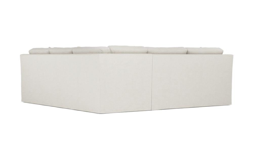 Avery Sea Salt Performance Slipcovered Corner Sectional - Left End - 111&quot;|