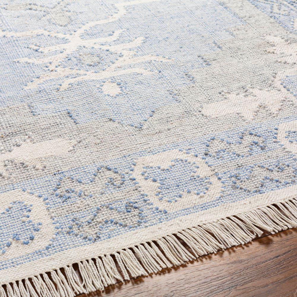 Azurya Global Bazaar Blue Geometric Patterned Indoor Outdoor Rug ...