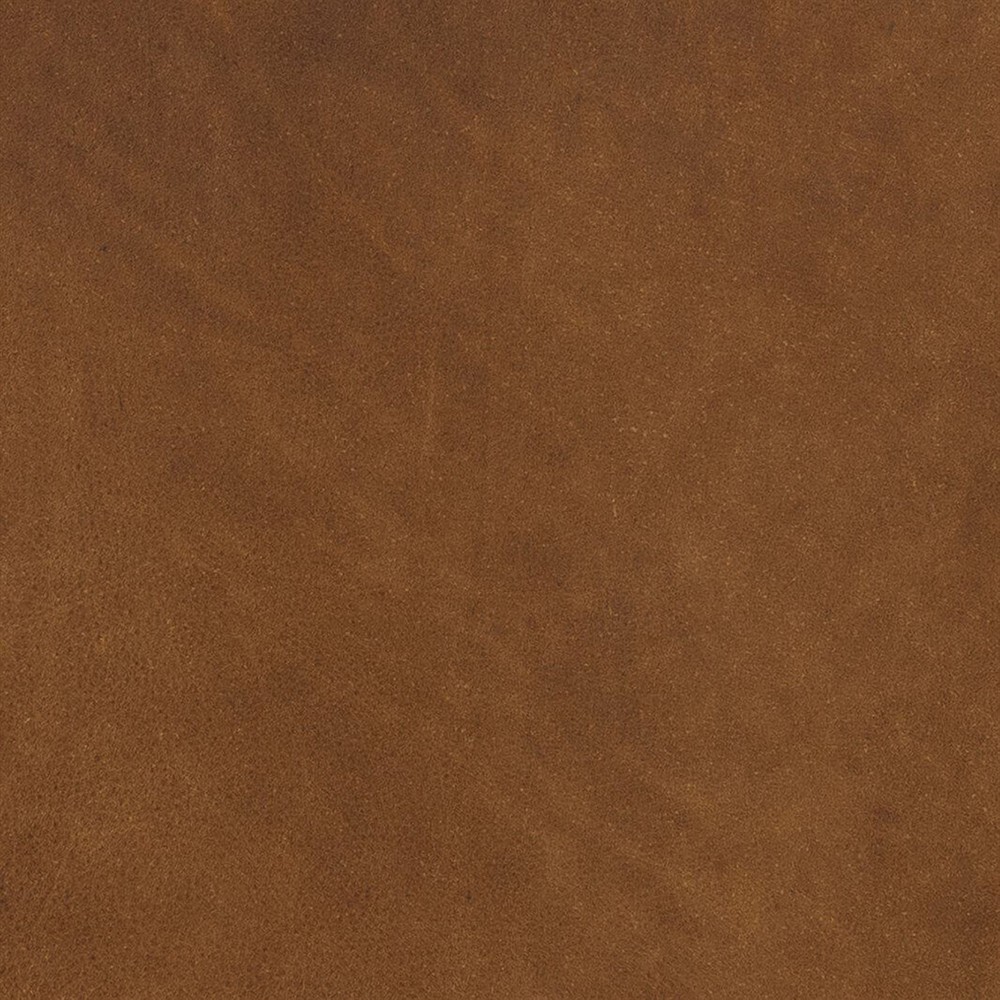 Perrin Modern Classic Brown Leather Swivel Chair|