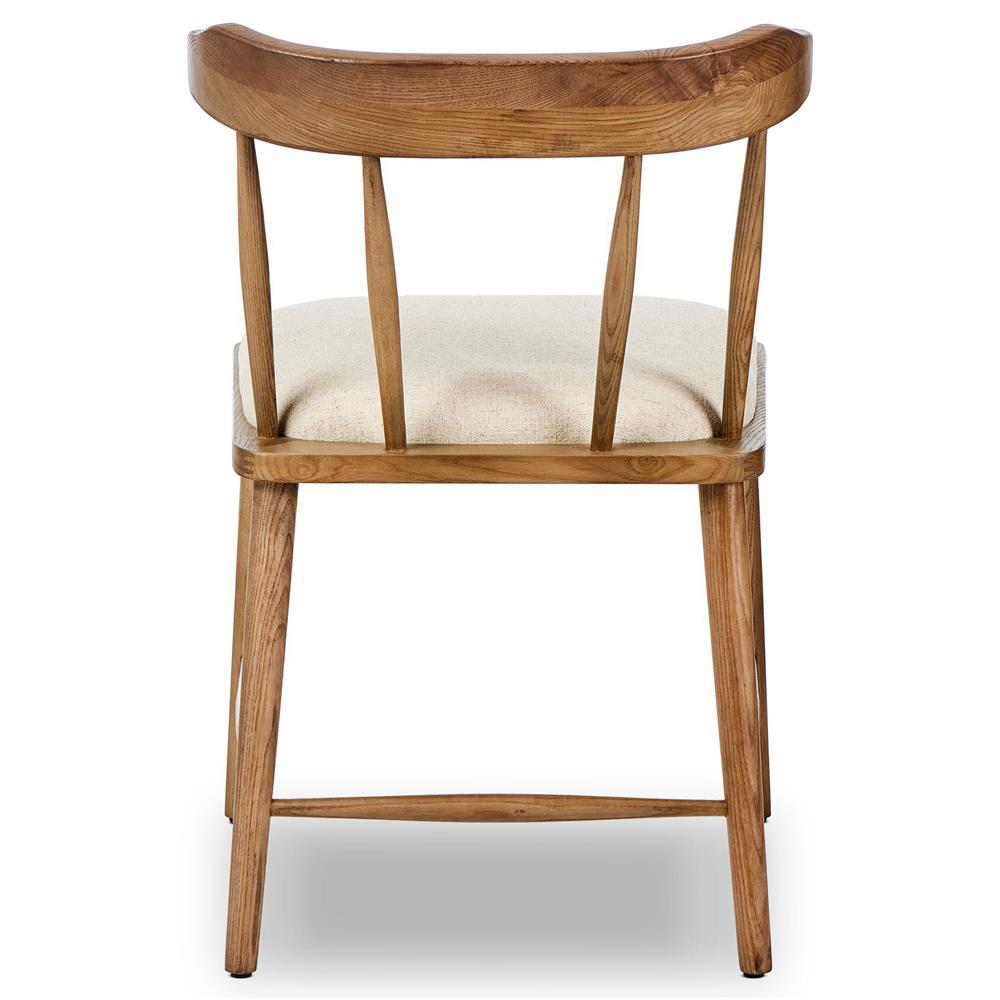 Bella Modern Classic Cream Performance Windsor Dining Side Chair|