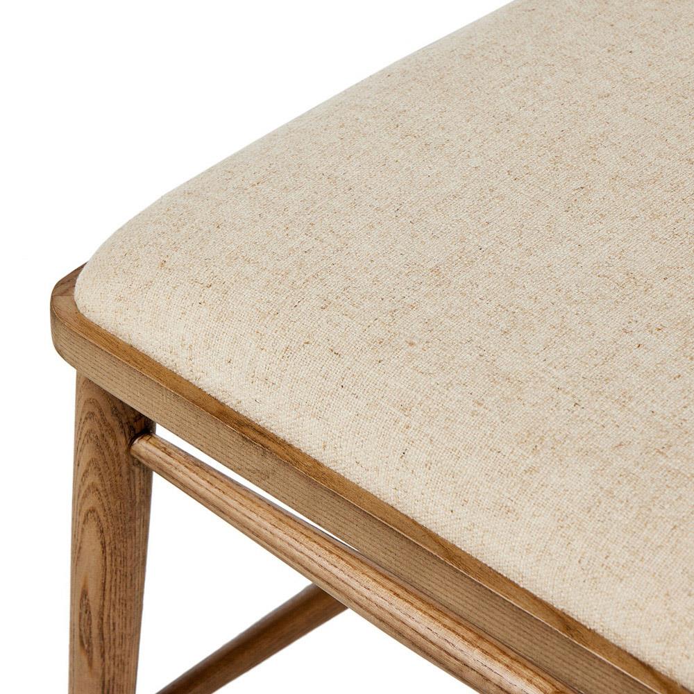 Bella Modern Classic Cream Performance Windsor Dining Side Chair|