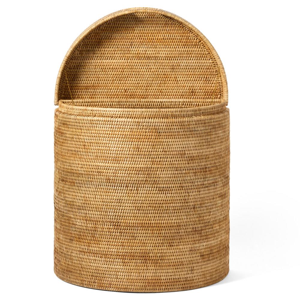 Pigeon and Poodle Belek Coastal Beach Natural Woven Rattan Hamper|