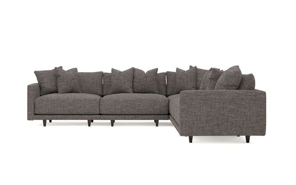 Toulouse Truffle Performance Modular 5-Piece Corner Sectional - 129&quot;|